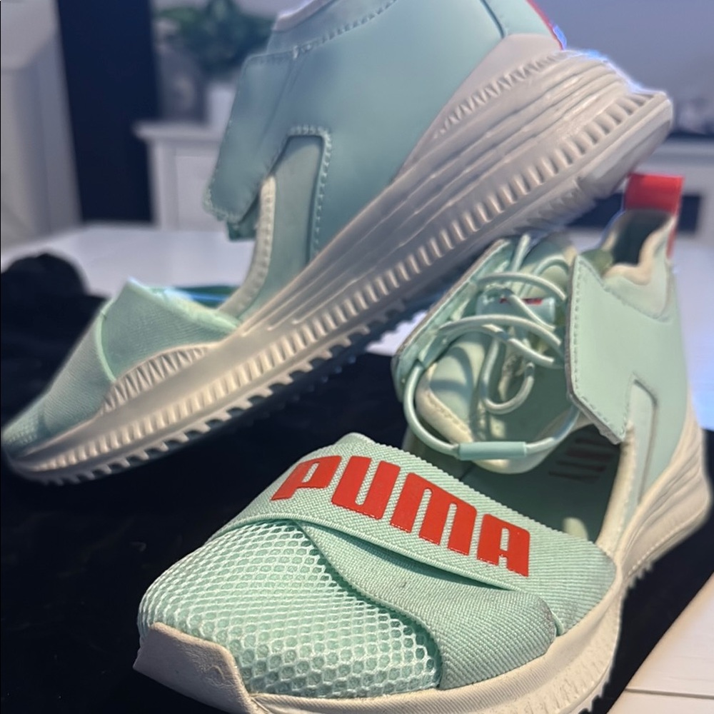 Fenty x Puma Light Green Athletic Shoes